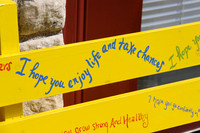Sayings on a bench