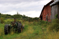 Barn with Tractor