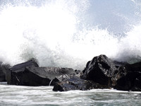 Sea Mist on the Rocks