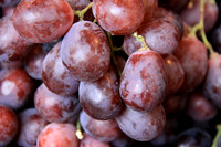Purple grapes