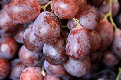 Purple grapes