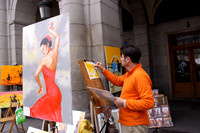 Painting in the square
