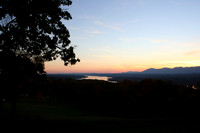 A view of the Hudson River from Olana.