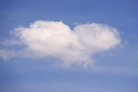 Heart in the clouds