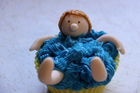 Dude floating in frosting