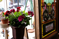 Stained Glass in a Window