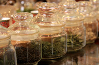 Tea in Glass Jars